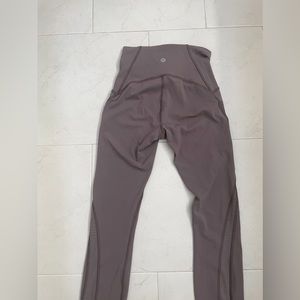 Lululemon purple leggings size 2